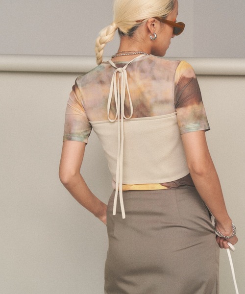 Solace（ソレイス）の「【2way】ホルターネックベアビスチェ（チューブトップ・レディース・ブラック/アイボリー/パープル・FREE）」の19枚目の写真