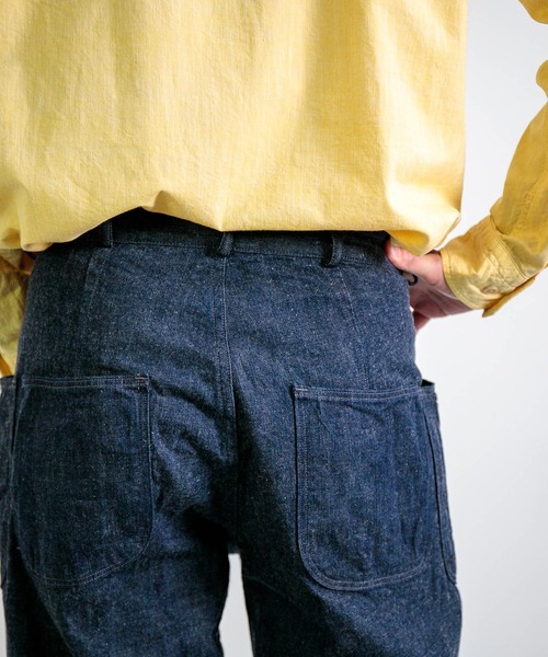 SPELLBOUND（スペルバウンド）の「[ SPELLBOUND / スペルバウンド ] 横グレーデニム ミリタリーパンツ（デニムパンツ・メンズ・ワンウォッシュ・34inch/28inch/30inch/32inch）」の10枚目の写真