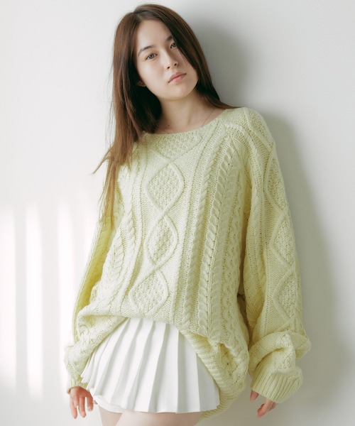 FOG ESSENTIALS Knit Sweater Lサイズ コットン FOG ESSENTIALS セーター ニット ESSENTIALS/エッセンシャルズ
