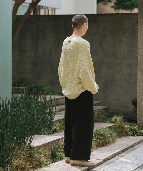 FOG ESSENTIALS/エッセンシャルズ FOG 22FW CABLE KNIT CREW NECK