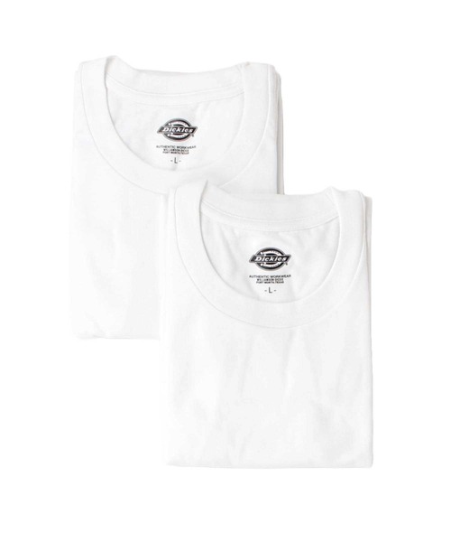 Dickies(ディッキーズ)の「DICKIES TC 2P Tシャツ(Tシャツ/カットソー・メンズ・ホワイト/ブラック/グレー・M/L)」の4枚目の写真