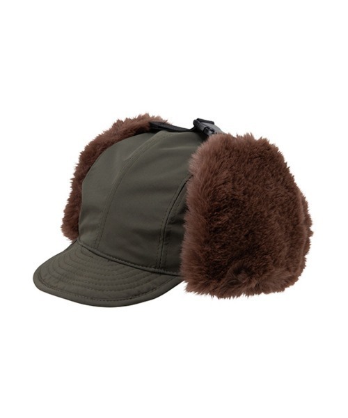 KiU（キウ）の「KiU 2WAY FLIGHT CAP K382（キャップ・メンズ・ベージュ/ブラック/カーキ・FREE）」の3枚目の写真