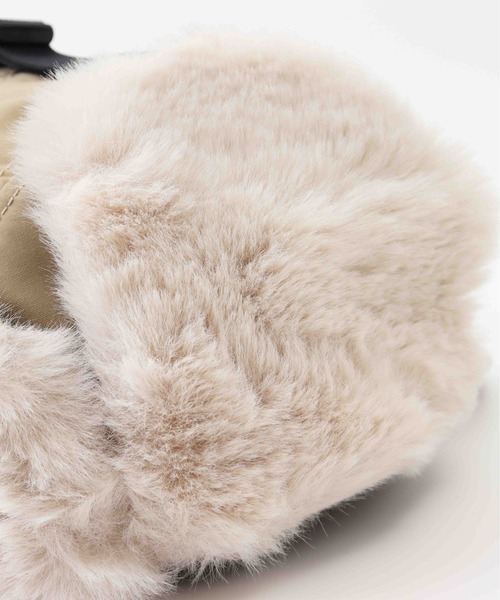 KiU（キウ）の「KiU 2WAY FLIGHT CAP K382（キャップ・メンズ・ベージュ/ブラック/カーキ・FREE）」の7枚目の写真