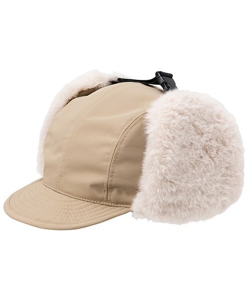 KiU（キウ）の「KiU 2WAY FLIGHT CAP K382（キャップ・メンズ・ベージュ/ブラック/カーキ・FREE）」の13枚目の写真
