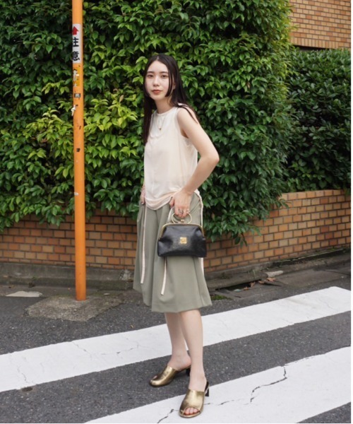 Ameri（アメリ）の「MEDI SET PACK TANK TOP（タンクトップ・レディース・ライム/アイボリー/ブラック・SMALL/MEDIUM）」の5枚目の写真