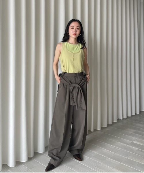 Ameri（アメリ）の「MEDI SET PACK TANK TOP（タンクトップ