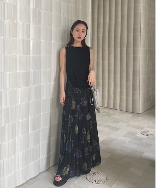 Ameri（アメリ）の「MEDI SET PACK TANK TOP（タンクトップ・レディース・ライム/アイボリー/ブラック・SMALL/MEDIUM）」の11枚目の写真