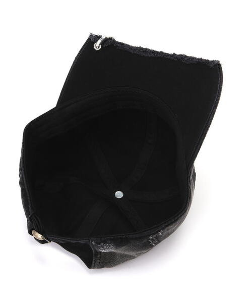 SUPPLIER（サプライヤー）の「Supplier/サプライヤー/Ripped Brim 6 Panel Cap（キャップ・メンズ・ブラック・F）」の2枚目の写真