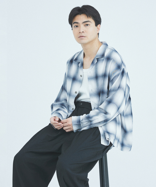 野*）様 J.S. Homestead オープンカラーシャツ JOURNAL STANDARD J.S HOMESTEAD シャツ J.S.Homestead