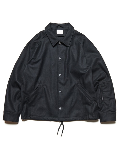 LIGHT MELTON WOOL COACH JACKET（ブルゾン）｜SOPHNET.（ソフネット