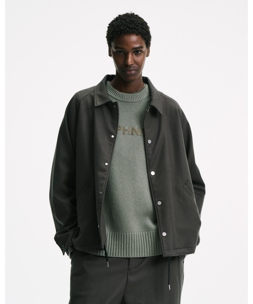 LIGHT MELTON WOOL COACH JACKET（ブルゾン）｜SOPHNET.（ソフネット