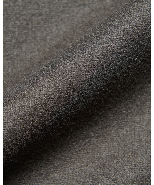 SOPHNET.(ソフネット)の「LIGHT MELTON WOOL COACH JACKET(ブルゾン・メンズ・チャコールグレー/オフホワイト/ブラック・2/3/4/1/5)」の17枚目の写真