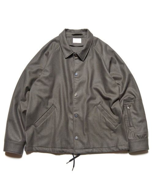 LIGHT MELTON WOOL COACH JACKET（ブルゾン）｜SOPHNET.（ソフネット