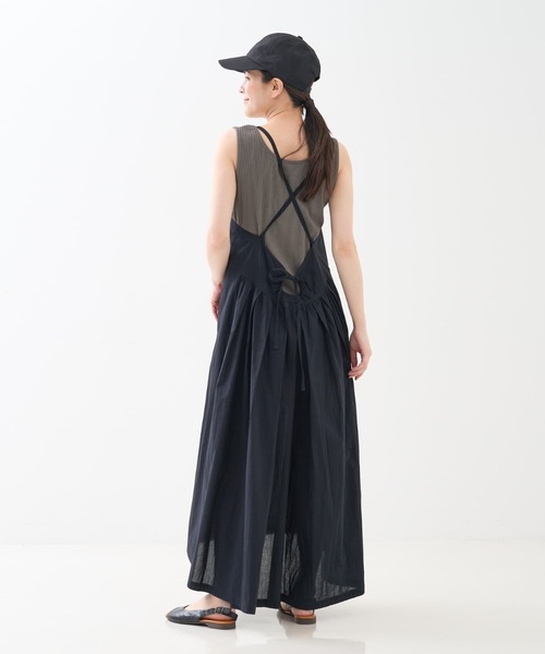 collex（コレックス）の「インド綿 キャミワンピース（ワンピース・レディース・ブラック/ブルー・フリー）」の16枚目の写真