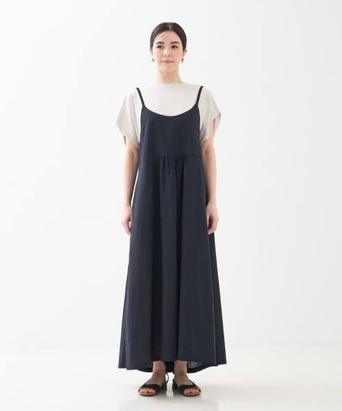 collex（コレックス）の「インド綿 キャミワンピース（ワンピース・レディース・ブラック/ブルー・フリー）」の21枚目の写真