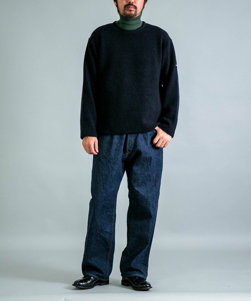 gicipi（ジチピ）の「[gicipi] TIGRE ティーグラ （2502A）/ タートルネック リラックスフィット（ニット/セーター・メンズ・テラコッタ/グリーン/ブラック/グレー・4/5）」の10枚目の写真