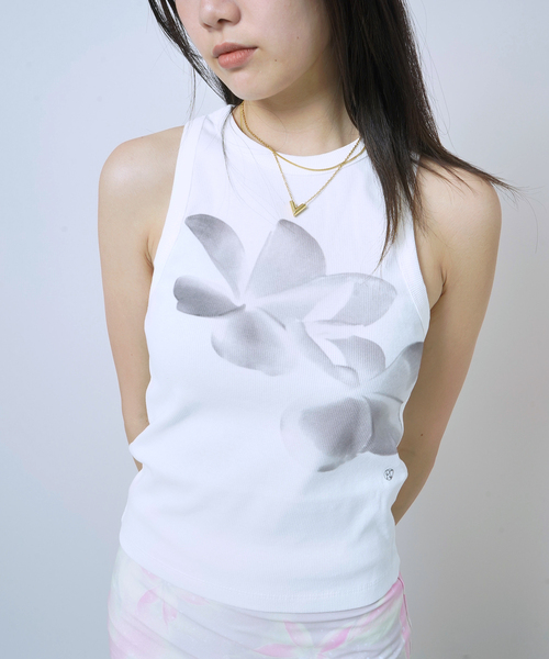 美品【PISCESS×MAISON SPECIAL】フェードフラワーTシャツ MAISON SPECIAL tシャツ 「PISCESS×MAISON SPECIAL」Faded