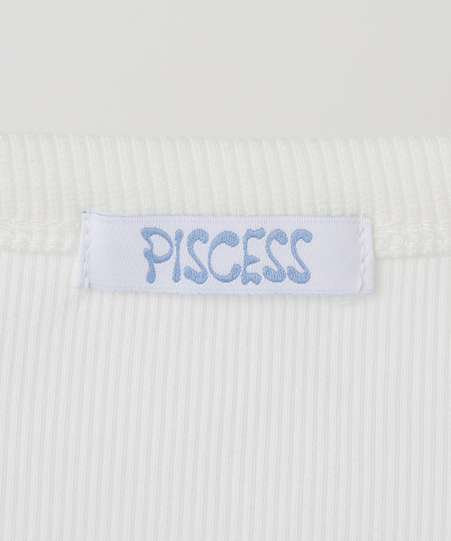 JOINT WORKS（ジョイントワークス）の「PISCESS/パイシスFlower Sleeveless Top（Tシャツ/カットソー・レディース・グレー/ブルー/ピンク・FREE）」の10枚目の写真