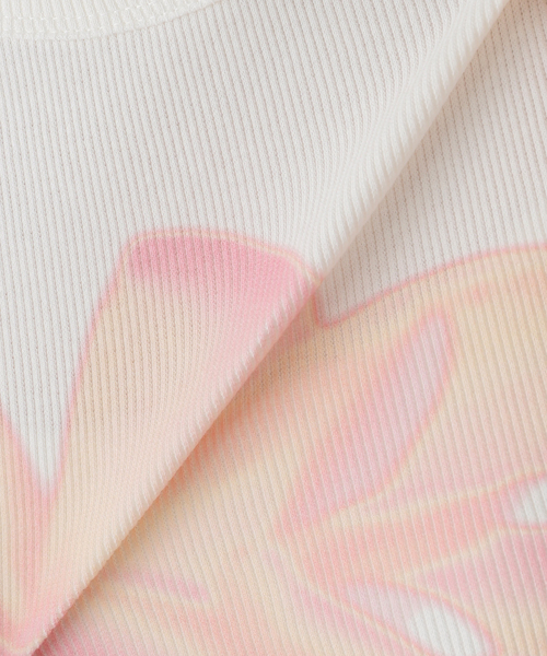 JOINT WORKS（ジョイントワークス）の「PISCESS/パイシスFlower Sleeveless Top（Tシャツ/カットソー・レディース・グレー/ブルー/ピンク・FREE）」の6枚目の写真