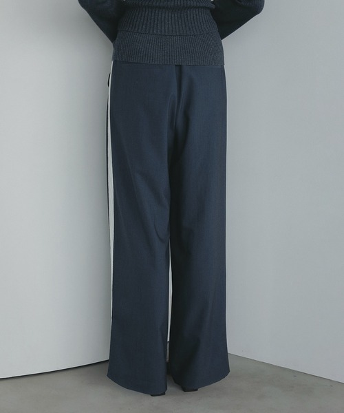 パンツ MANOF SIDE LINE SPORTS SATIN PANTS SIDE LINE SPORTS SATIN PANTS(505822103) | マノフ(MANOF) - d