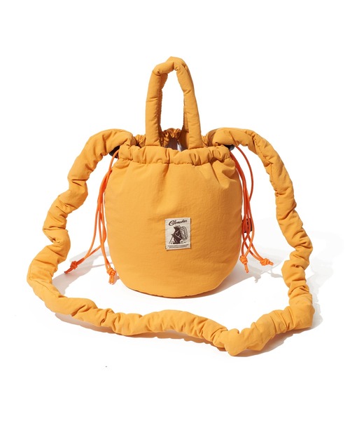 COBMASTER(コブマスター)の「【COBMASTER/コブマスター】COB PADDED-MUFFIN DRAWSTRING SHOULDE(ショルダーバッグ・メンズ・オレンジ/イエロー/グレー/ブルー/ブラック・FREE)」の1枚目の写真