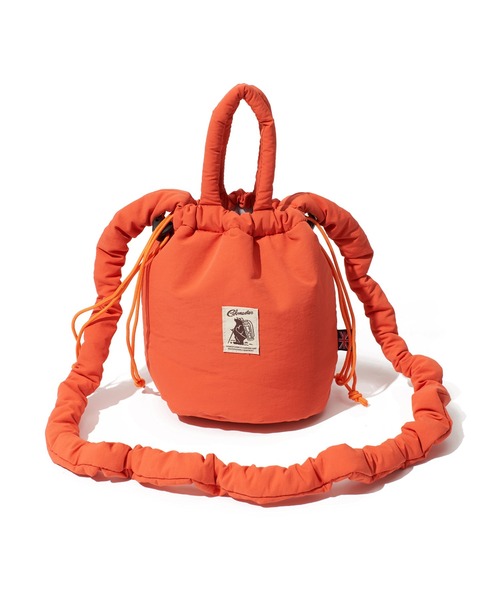 COBMASTER(コブマスター)の「【COBMASTER/コブマスター】COB PADDED-MUFFIN DRAWSTRING SHOULDE(ショルダーバッグ・メンズ・オレンジ/イエロー/グレー/ブルー/ブラック・FREE)」の5枚目の写真
