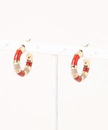 big metal london（ビッグメタルロンドン）の「アレルギー対応 マルチトーンフープピアス SUNNY MULTI TONED ENAMELLED EARRINGS（ピアス（両耳用）・レディース）」