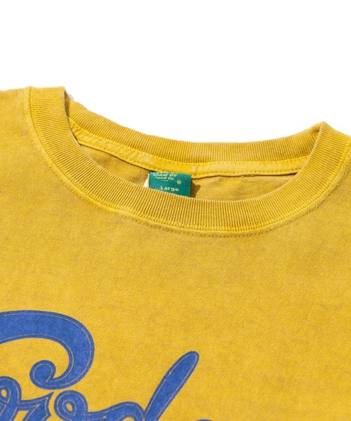 Good On（グッドオン）の「Good On/グッドオン　C-LOGO S/S TEE（Tシャツ/カットソー・メンズ・レッド/マスタード・X-LARGE/LARGE/MEDIUM）」の3枚目の写真