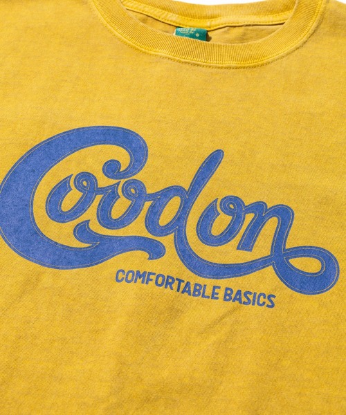 Good On（グッドオン）の「Good On/グッドオン　C-LOGO S/S TEE（Tシャツ/カットソー・メンズ・レッド/マスタード・X-LARGE/LARGE/MEDIUM）」の4枚目の写真
