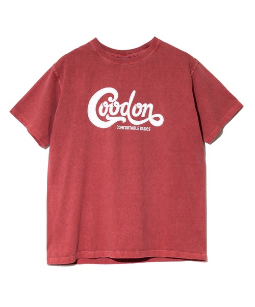Good On（グッドオン）の「Good On/グッドオン　C-LOGO S/S TEE（Tシャツ/カットソー・メンズ・レッド/マスタード・X-LARGE/LARGE/MEDIUM）」の11枚目の写真