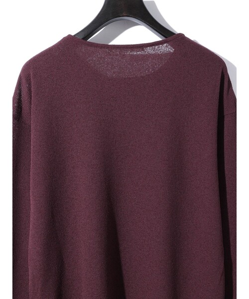 MIDIUMISOLID（ミディウミソリッド）の「MIDIUMISOLID for Ladies シアーワッフルプルオーバー（Tシャツ/カットソー・レディース・オレンジ/ブラック/オフホワイト/ワインレッド・FREE）」の22枚目の写真