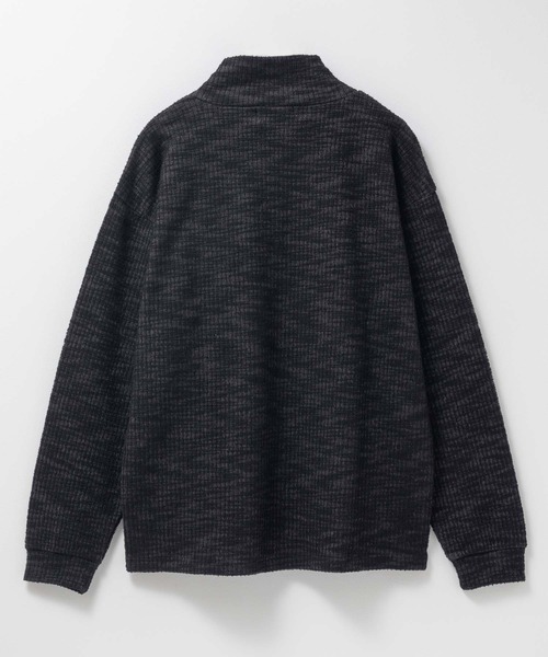 Mossimo(モッシモ)の「MOSSIMO モックネック 長袖Tシャツ(Tシャツ/カットソー・メンズ・ブラック/チャコールグレー・XL/L/M/S)」の3枚目の写真