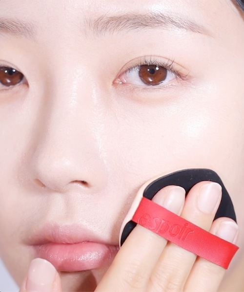 espoir/エスポア(エスポア)の「エスポア ビーベルベット エアパフ(パフ・スポンジ・レディース・ブラック×ベージュ・FREE)」の4枚目の写真