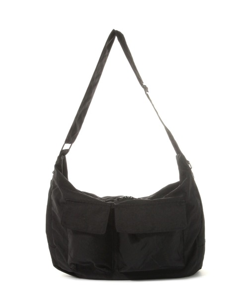 LOWRYS FARM（ローリーズファーム）の「ナイロンWポケットショルダーBAG 576693（ショルダーバッグ）」 - WEAR