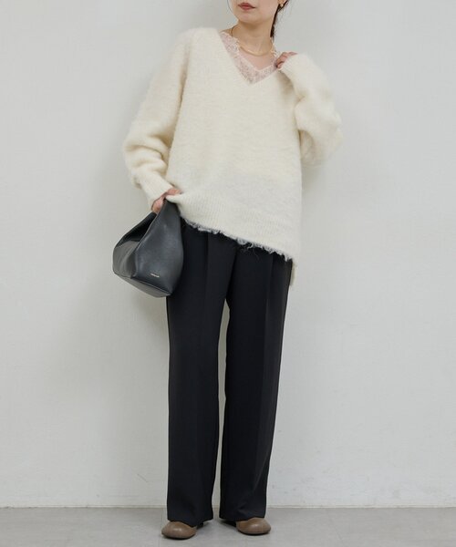 ガリャルダガランテ／定番人気ジャージーワイドベンツパンツ(0/S-M