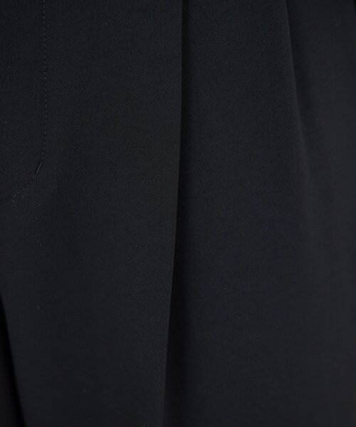 GALLARDAGALANTE（ガリャルダガランテ）の「【シワになりにくい】ジャージータックワイドパンツ（その他パンツ・レディース・グレイッシュベージュ/アイボリー/ブラック・0/1/2）」の14枚目の写真