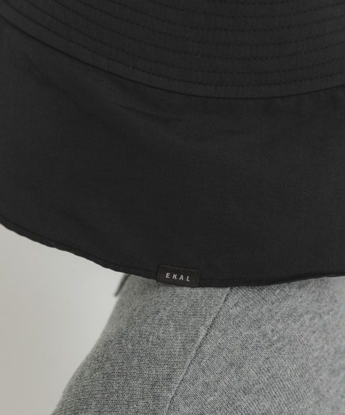 EKAL(エカル)の「サンシェードハット(ハット・レディース・ベージュ/ブラック・ONE)」の11枚目の写真