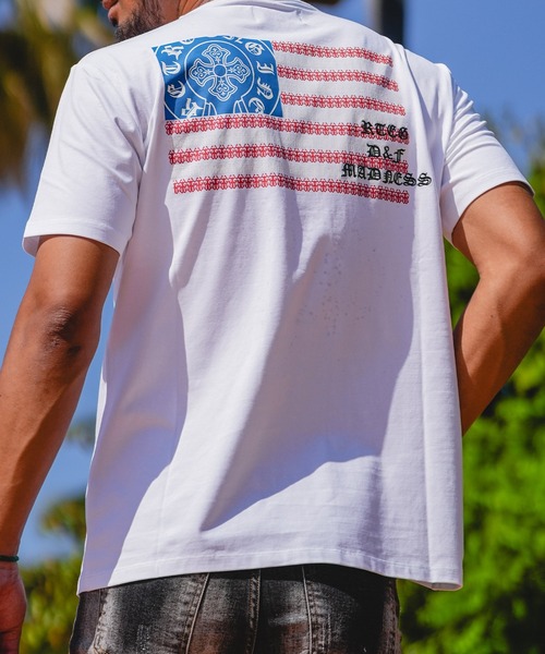 adamsJUGGLER(アダムスジャグラー)の「RTEGO/EUSAティー(Tシャツ/カットソー・メンズ・ブラック/ホワイト・M/L/XL/S/XXL)」の15枚目の写真