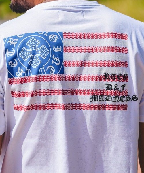 adamsJUGGLER(アダムスジャグラー)の「RTEGO/EUSAティー(Tシャツ/カットソー・メンズ・ブラック/ホワイト・M/L/XL/S/XXL)」の22枚目の写真