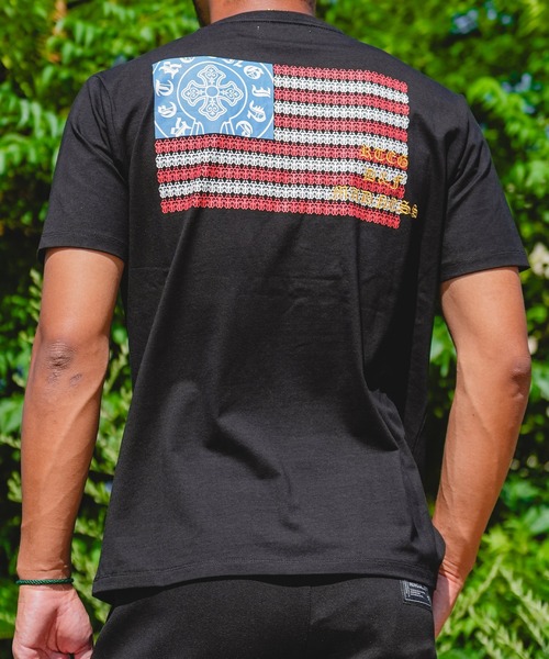 adamsJUGGLER(アダムスジャグラー)の「RTEGO/EUSAティー(Tシャツ/カットソー・メンズ・ブラック/ホワイト・M/L/XL/S/XXL)」の20枚目の写真