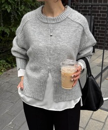 COLLAGE GALLARDAGALANTE | ヤクライクニット/WEB限定カラー展開(ニット/セーター)