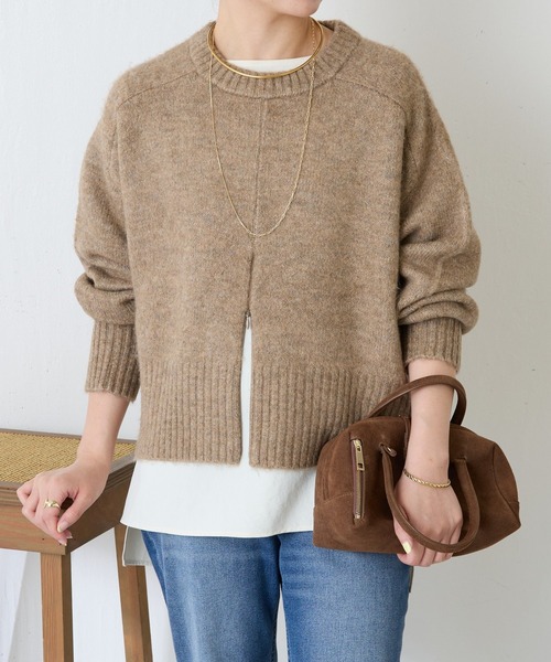 セール】ヤクライクニット/WEB限定カラー展開（ニット/セーター