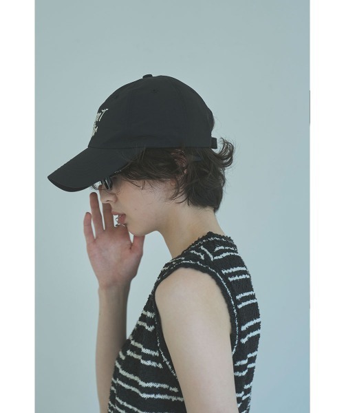marjour（マージュール）の「EMBROIDERED CAP（キャップ・レディース・ブラック/グレー・FREE）」の12枚目の写真