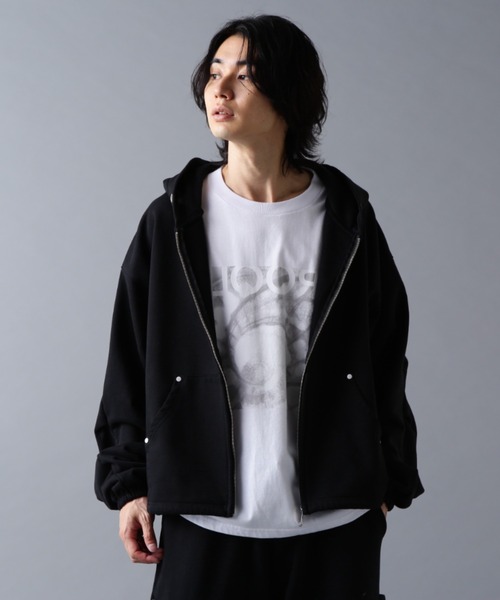 DankeSchon/ダンケシェーン/480HW SWEAT ZIP HOODIE（パーカー