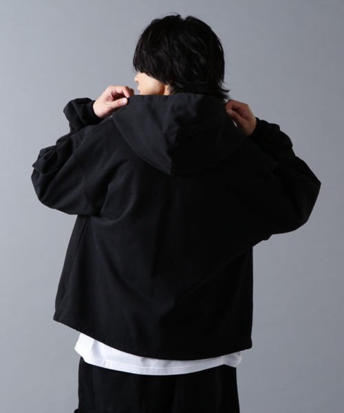 DANKE SCHON（ダンケシェーン）の「DankeSchon/ダンケシェーン/480HW SWEAT ZIP HOODIE（パーカー・メンズ・ブラウン/ブラック・S/M/L）」の5枚目の写真