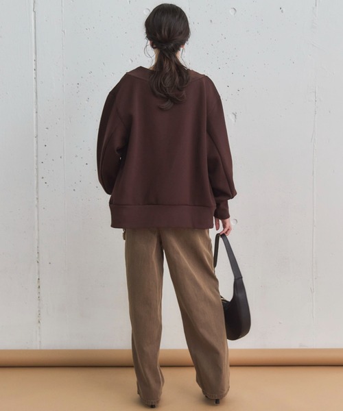 Doux archives（ドゥアルシーヴ）の「デニムサロペット（サロペット/オーバーオール・レディース・ブラウン/グレー・FREE）」の22枚目の写真