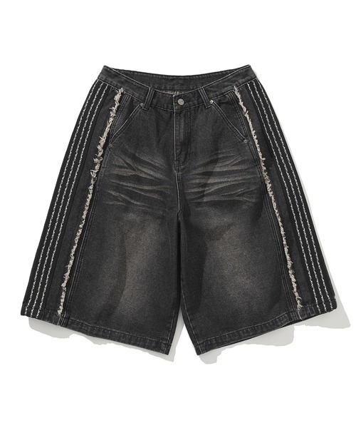 【UNISEX】NOT4NERD／アップリケデニムショーツ NOT4NERD（ノットフォーナード）の「【UNISEX】NOT4NERD