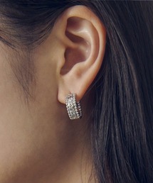 GOLDY（ゴールディ）の「【GOLDY】ヴィンテージ シック エングレイヴ ワンタッチ ピアス 1250901（ピアス（両耳用））」