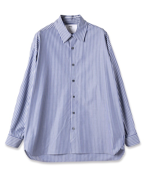 amok（アモク）の「TWO-IN-ONE SHIRT（シャツ/ブラウス・メンズ・ブルー/ベージュ・L/M/S）」の15枚目の写真