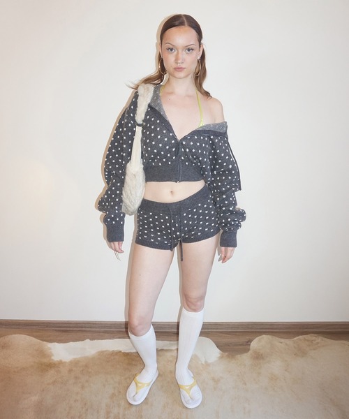 セール】Snowflake Knit Zip-Up（パーカー）｜SCULPTOR（スカルプター